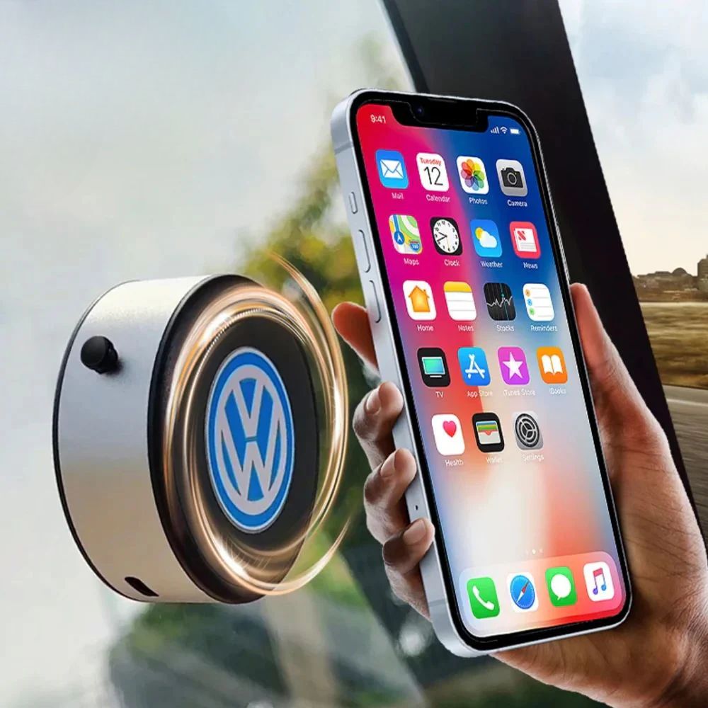 Suporte de celular magnético a vácuo