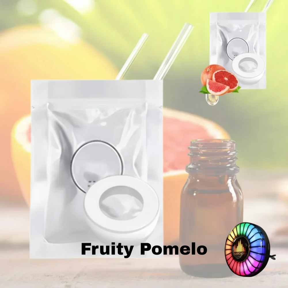 Μουσικός ρυθμός LED φωτός αυτοκινήτου με λογότυπο (με διαχύτη αρώματος)