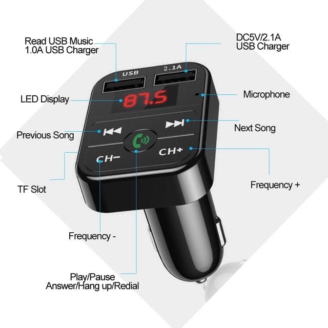 Bluetooth FM transmitter - Honaty - Official Website